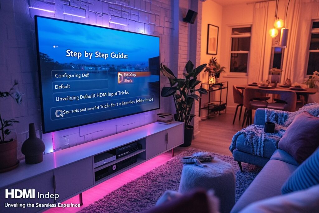 Configurer l’entrée HDMI par défaut sur votre téléviseur : étapes et astuces