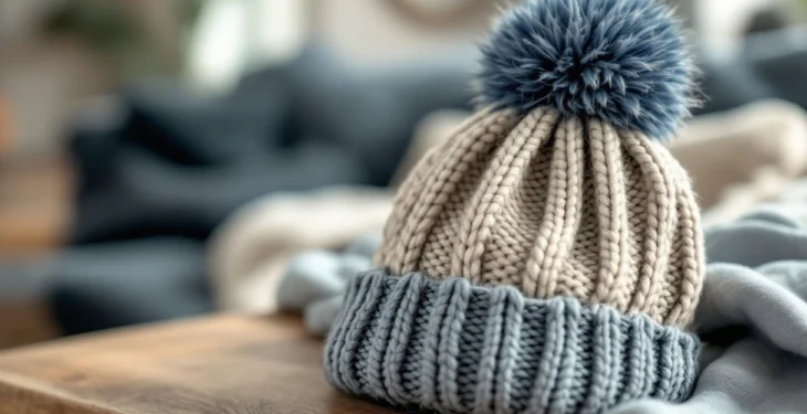 Bonnet à pompon marin : pour une touche cocooning au quotidien