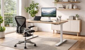 Aménagez un espace de travail fonctionnel avec des meubles ergonomiques Steelcase et Herman Miller