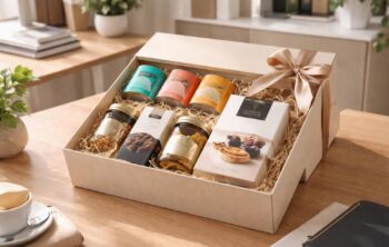 Coffrets cadeaux pour collaborateurs avec Kusmi Tea, Monoprix Gourmet et Box Cadeau Pro