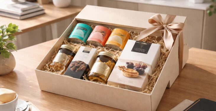 Coffrets cadeaux pour collaborateurs avec Kusmi Tea, Monoprix Gourmet et Box Cadeau Pro