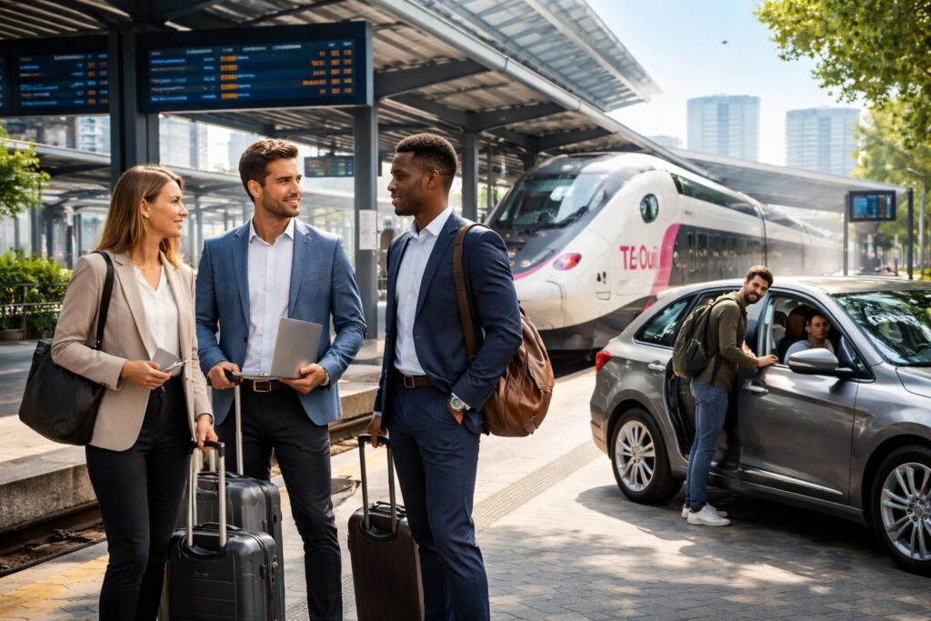 Les déplacements professionnels optimisés avec TGV InOui et BlaBlacar pour recruteurs