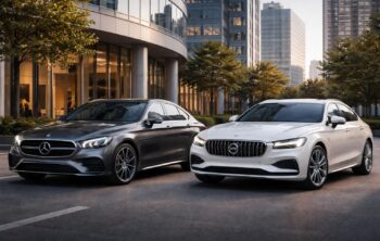 Les véhicules de fonction préférés des cadres avec Mercedes Classe E et Volvo S90