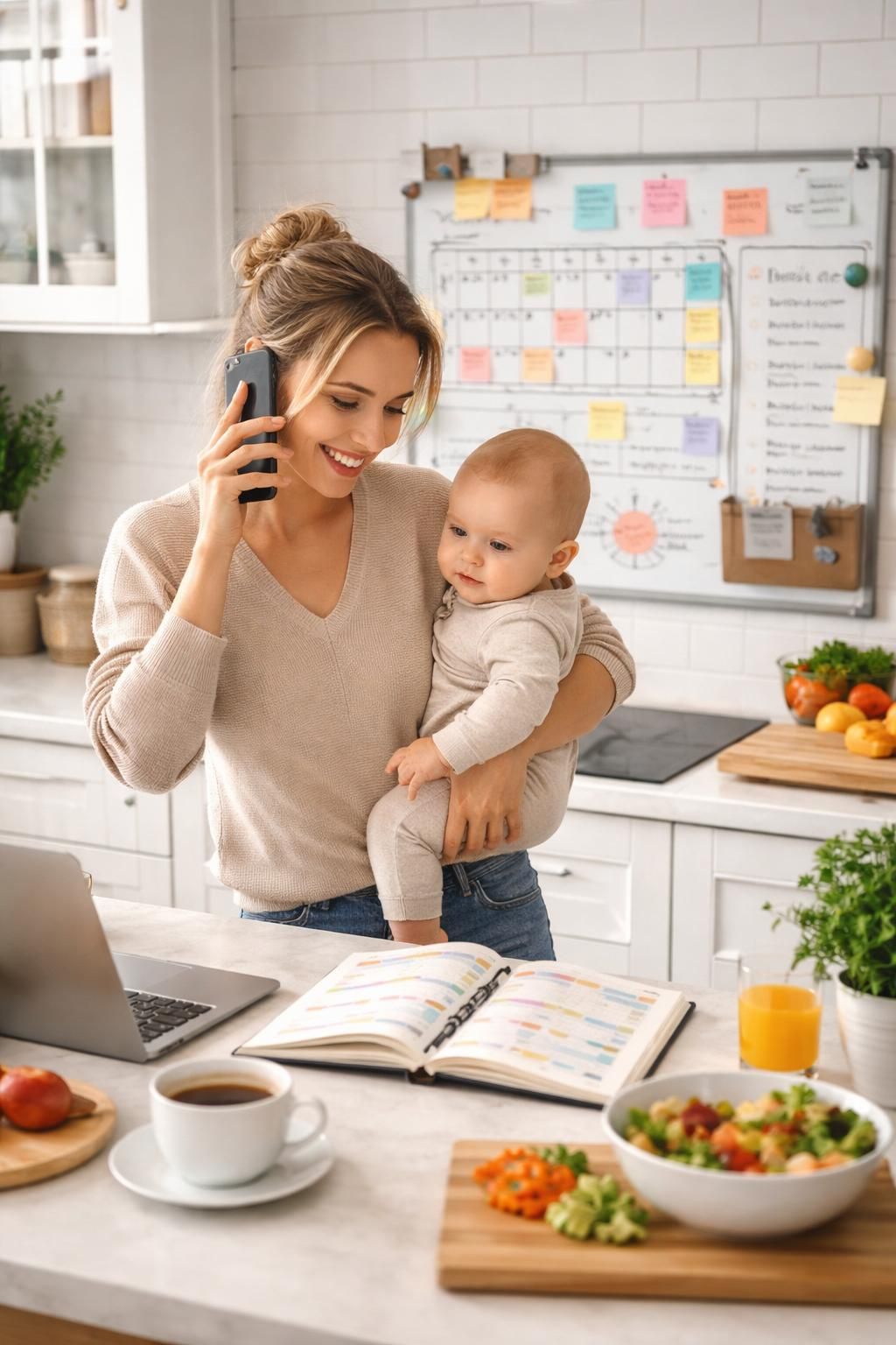 conseils pratiques pour une organisation familiale rigoureuse afin de faciliter le retour au travail après un congé maternité.
