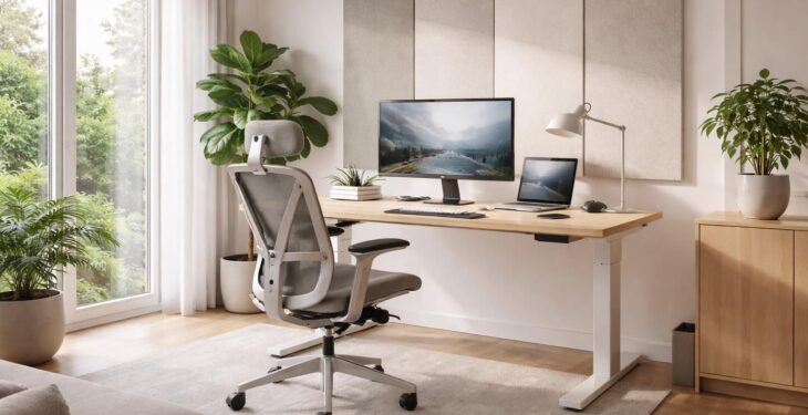 Transformer votre bureau à domicile avec du mobilier ergonomique Herman Miller et une isolation phonique