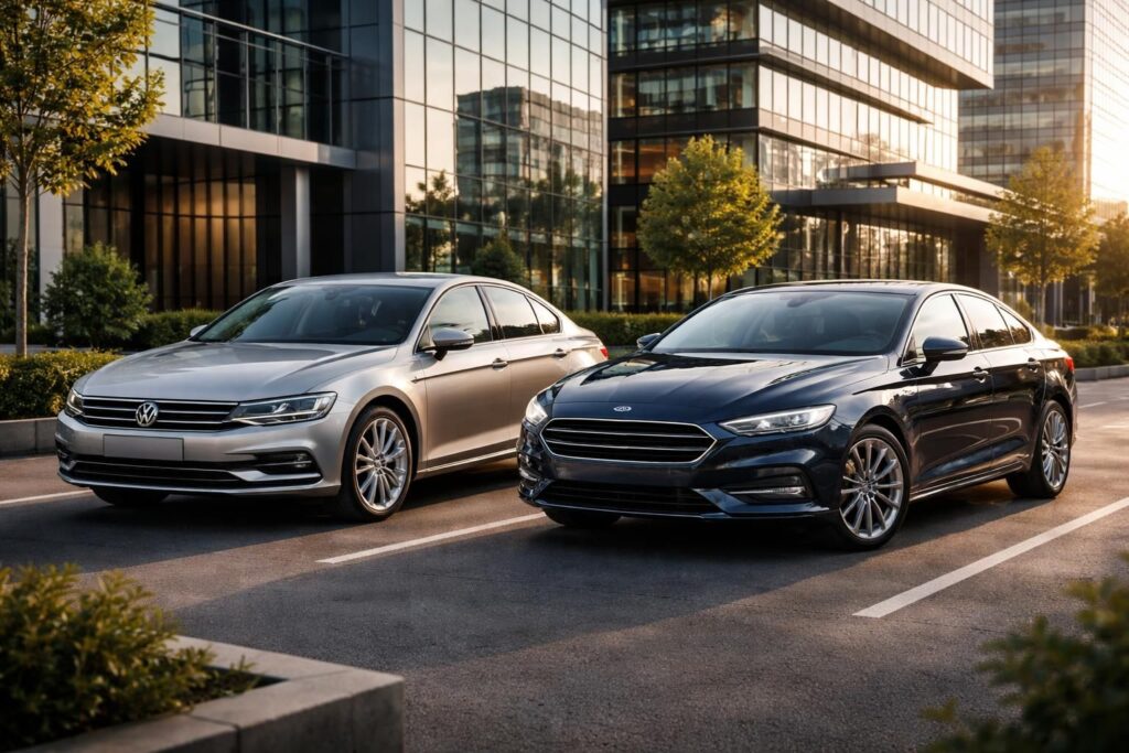 Véhicules de fonction pour commerciaux avec Volkswagen Passat et Ford Mondeo professionnels