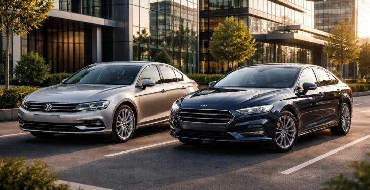 Véhicules de fonction pour commerciaux avec Volkswagen Passat et Ford Mondeo professionnels