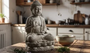 La symbolique d’une statue Bouddha dans la cuisine ou la maison