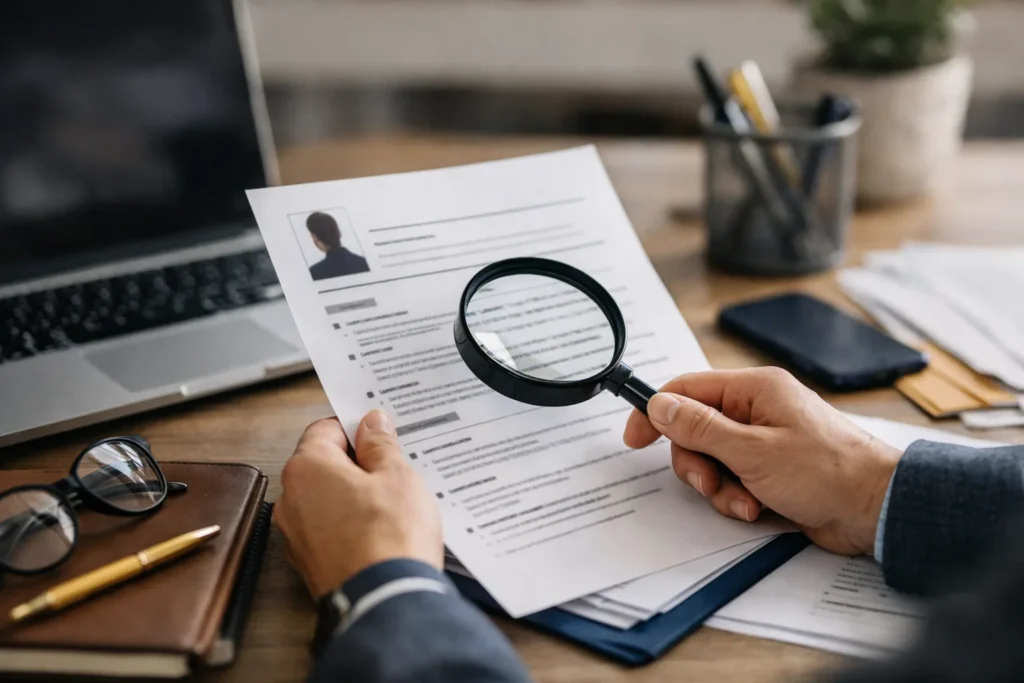 Ce qu’un recruteur vérifie vraiment sur un CV